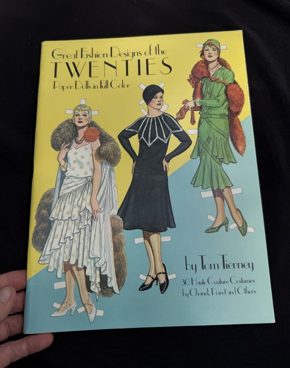 Great Fashion Designs of the Twenties Paper Dolls Tierney New Uncut Dover 1983